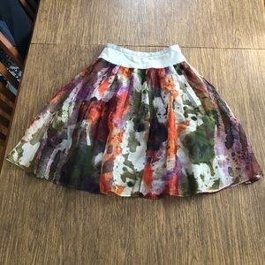 Colorful Full Skirt from Anthropologie
